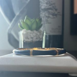 {J.Crew} Enamel Blue Bangle Bracelet